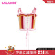 LALABOBO24夏季 WSTM20 LBDB 新款 简约休闲甜美水果拼色毛织背心女