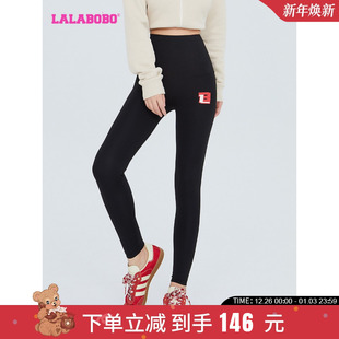 款 LBCC 可爱时尚 女 WXZC28 铅笔休闲针织打底裤 LALABOBO24春秋新品