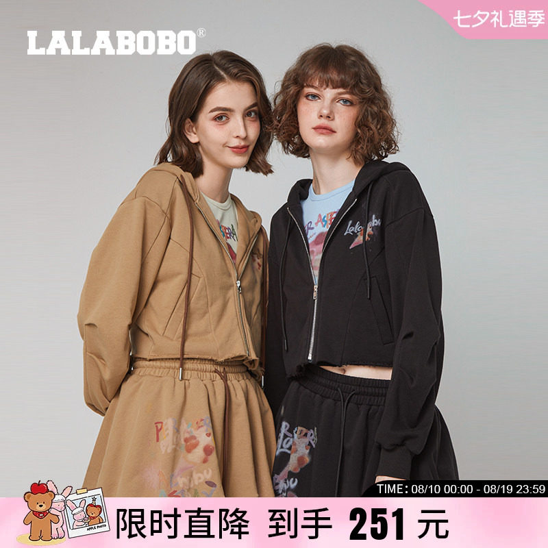 卫衣女新款早秋连帽美式潮外套
