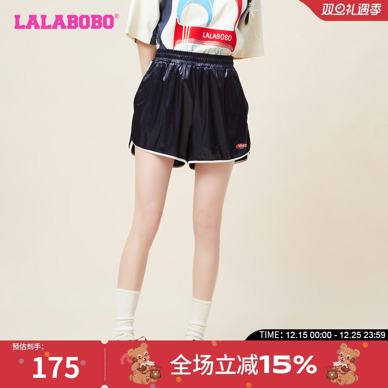 lalabobo2023热裤复古高腰