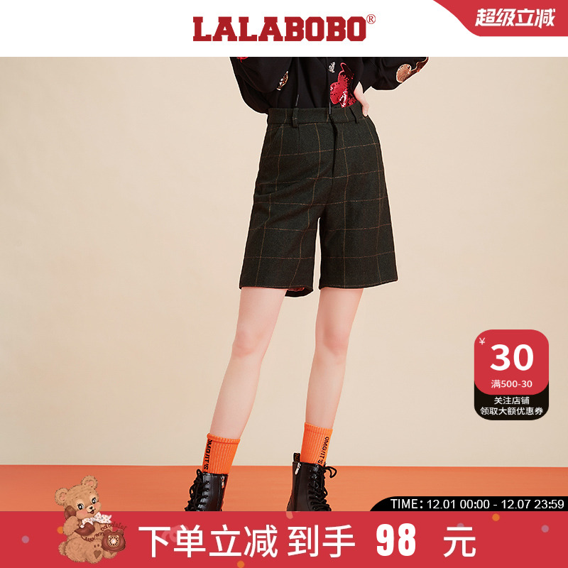 lalabobo2023短裤复古