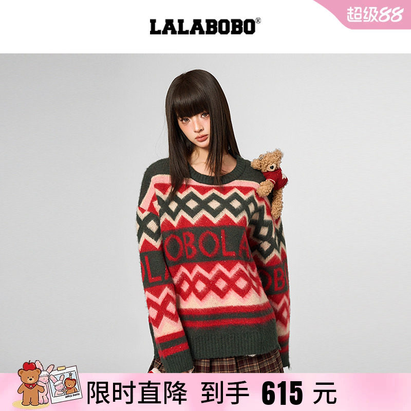 LALABOBO费尔岛24年秋冬毛衣