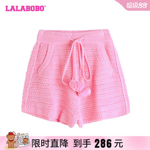 甜美可爱LALABOBO休闲短裤