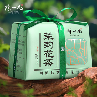 陈一凡茉莉花茶川派茉莉飘雪250g浓香型特级茉莉绿茶新茶横县茉莉