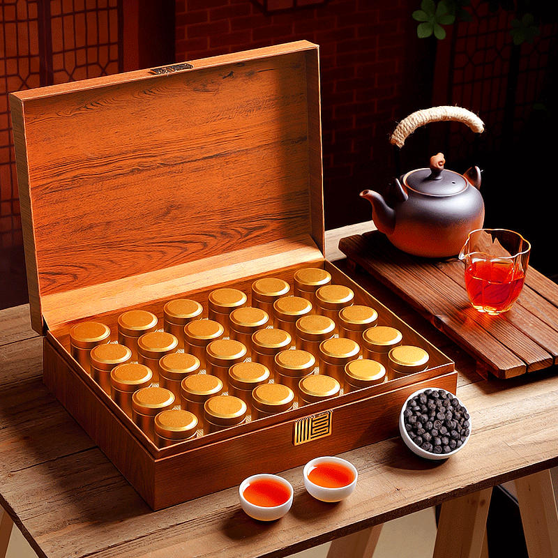 陈一凡碎银子茶化石240g礼盒装特级糯米香普洱茶糯香熟茶叶云南,茶,普洱,淘宝优惠券,粉丝福利购,淘宝优惠卷