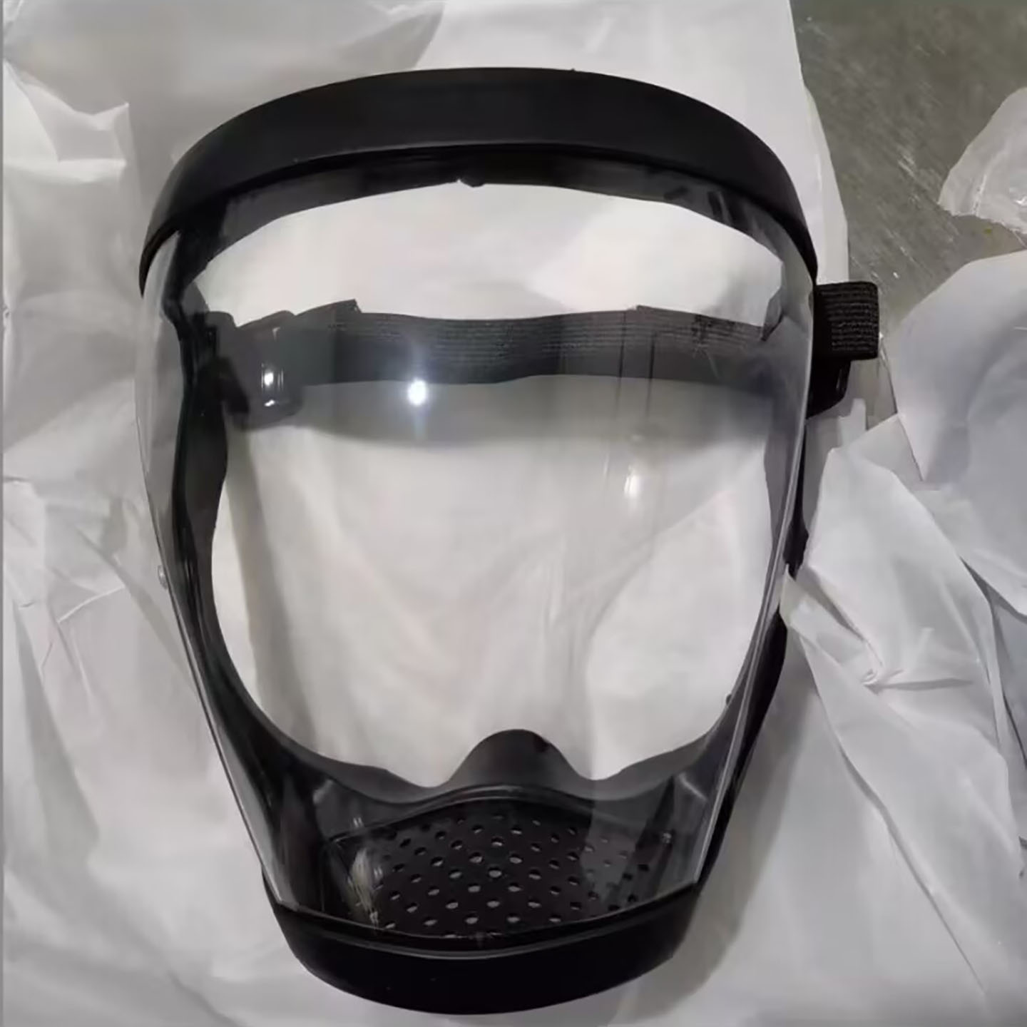 宾么德国打农药全脸防护面罩超高清透明防风防尘不起雾可调节面a2