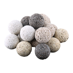 鱼缸过滤材料原矿物质滤材净水培菌硝化细菌培养过滤球原矿的颗粒