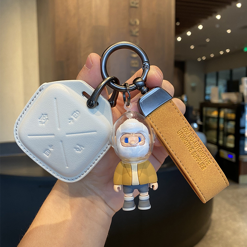 极氪001/007/7x/x钥匙保护套zeekr真皮卡片蓝牙实体智能包扣汽车