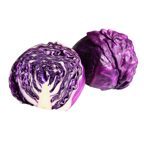 紫甘蓝650g 紫包菜球紫色红椰菜西餐蔬菜生菜轻食沙拉食材5件包邮