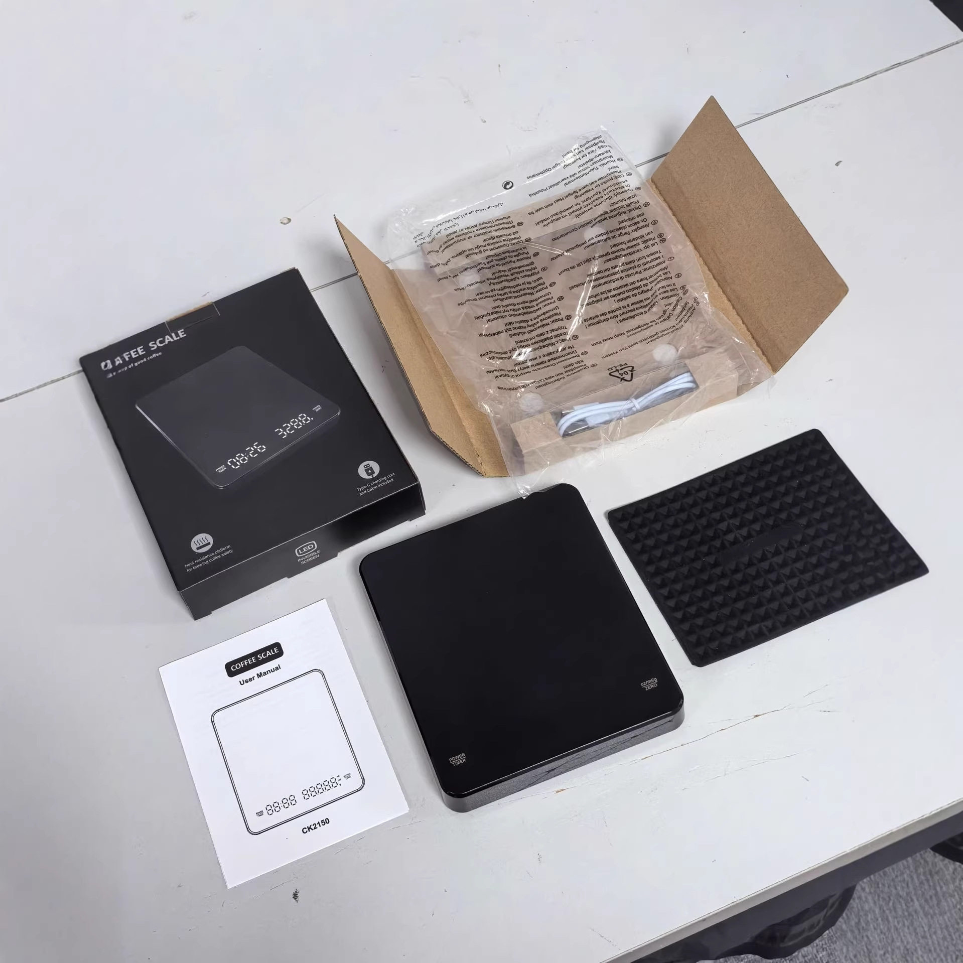 意式手冲咖啡电子秤CK215