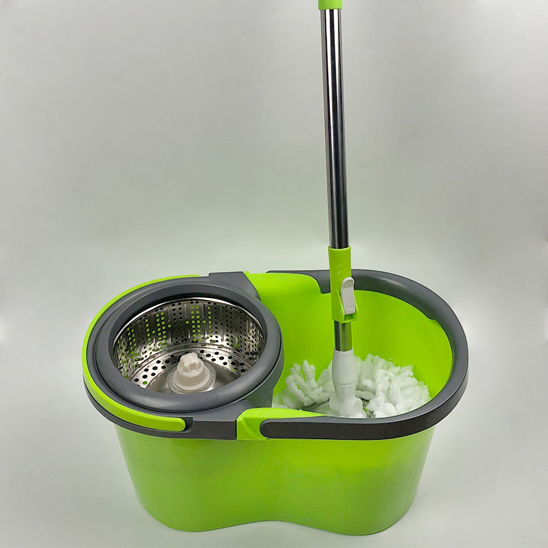 免手洗懒人旋转拖把双驱动好神拖清洁拖把手压拖布墩布桶套装