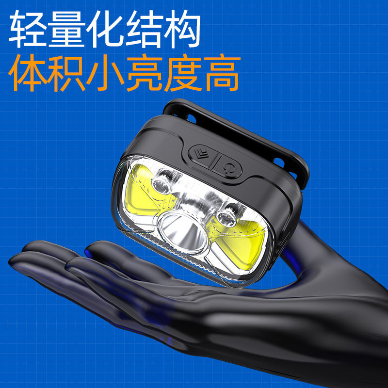 新款高亮led头灯户外野营