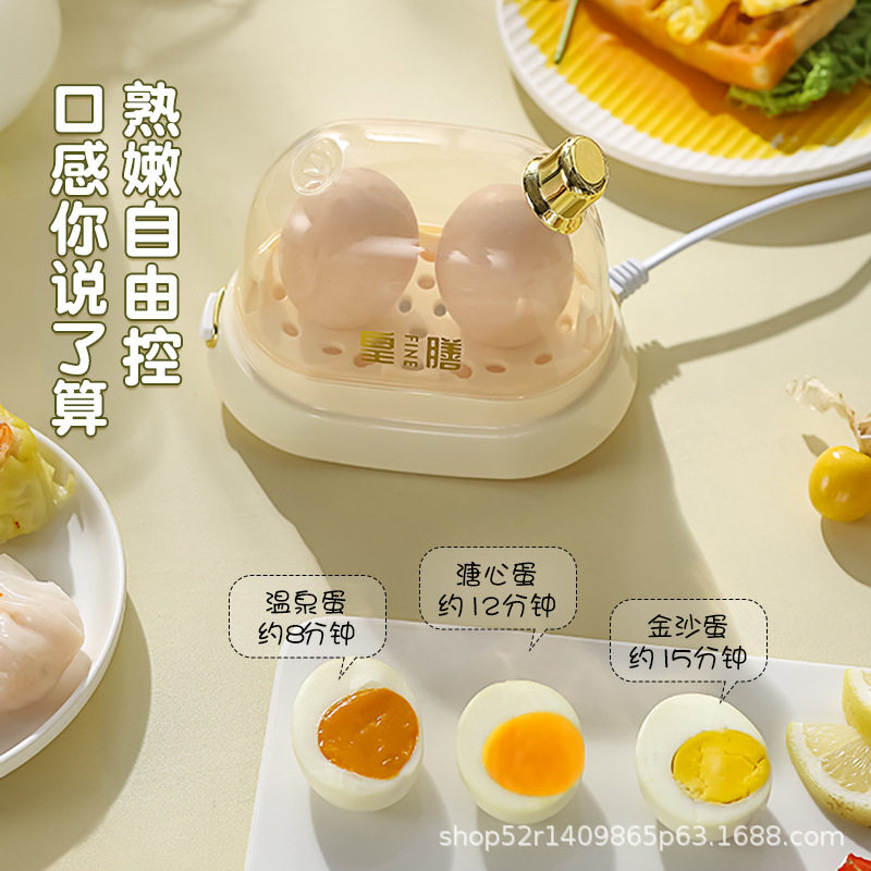 多功能煮蛋器早餐蒸蛋器自动断电家用宿舍小型蒸蛋机礼品