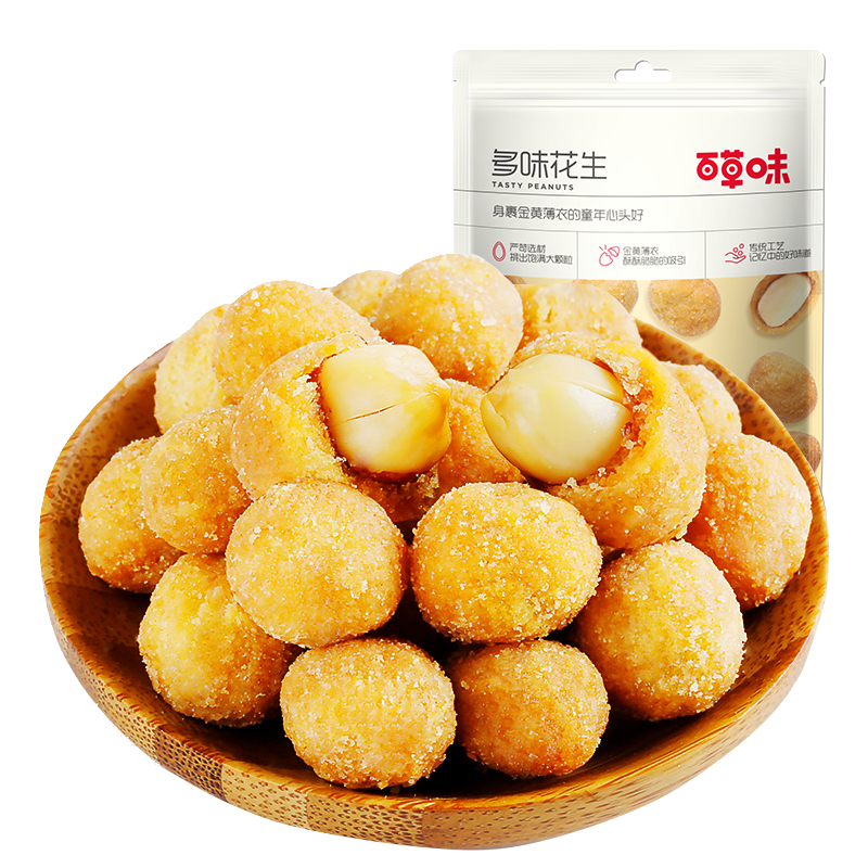 百草味-多味花生米100g