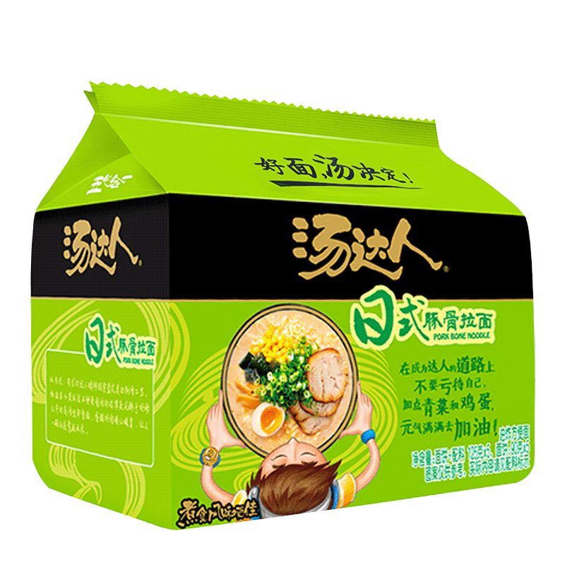 统一汤达人方便面高汤日式豚骨面