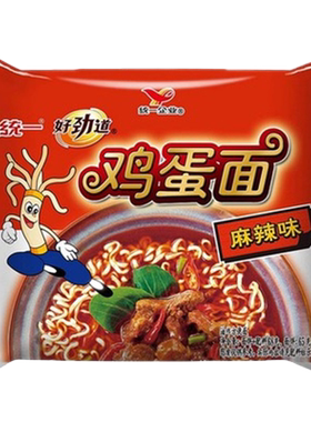 统一好劲道鸡蛋面麻辣味
