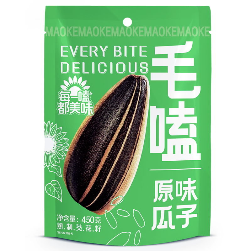 洽洽毛嗑450g原味瓜子