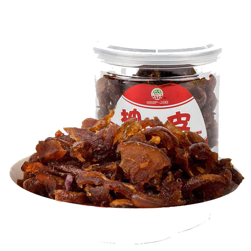 江西上饶特产柚子皮休闲零食罐装香辣酱香果脯广丰马家柚柚子皮