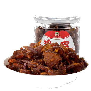 江西上饶特产酱香柚子皮休闲零农家自制香辣马家柚皮罐装柚子皮