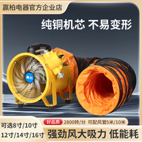 手提式防爆軸流風(fēng)機排風(fēng)扇粉甲醛