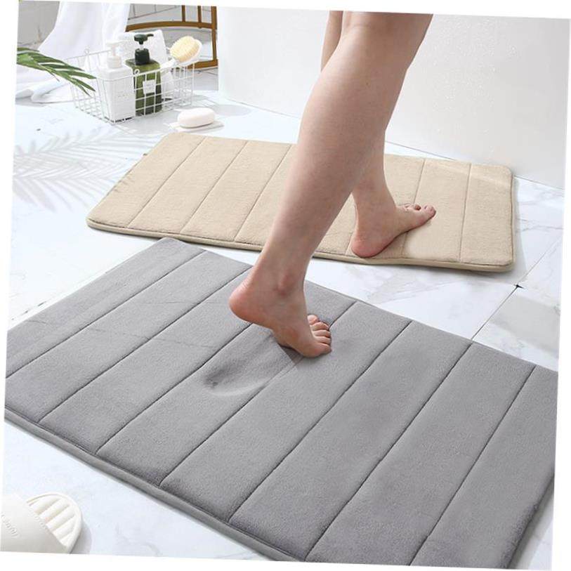 Soft Memory Foam Bath Bathroom Floor Shower Rug Non-slip Mat