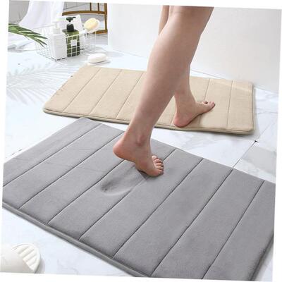 Soft Memory Foam Bath Bathroom Floor Shower Rug Non-slip Mat