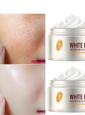 White Rice Whitening Cream Anti Aging Remove Wrinkles Nouris