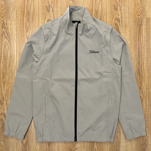 高尔夫男士外套风衣夹克时尚防风防水速干内格汉网可拆袖变马甲