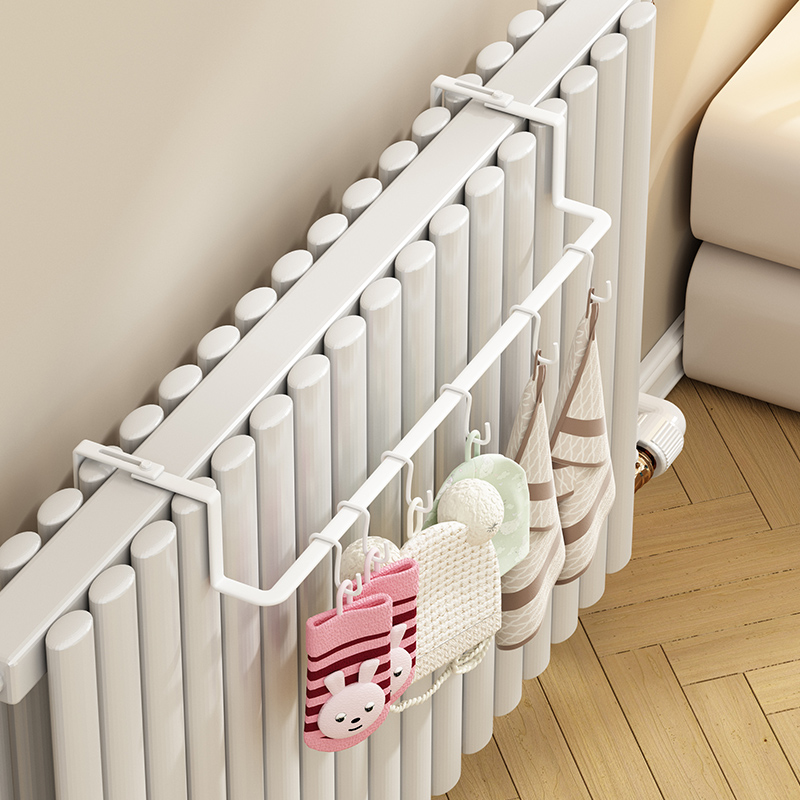 暖气片晾衣架毛巾架挂钩暖气晾衣服架挂衣架支架暖气管挂架置物架