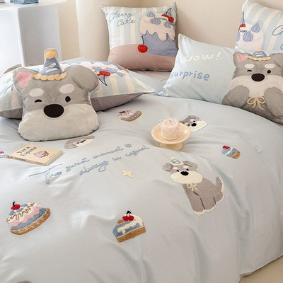 日本GP纯棉四季款四件套全棉床单