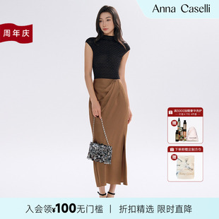 鑲鉆氣質(zhì)百搭款 ANNA 安娜凱瑟莉2025年新款 上衣女套裝 CASELLI