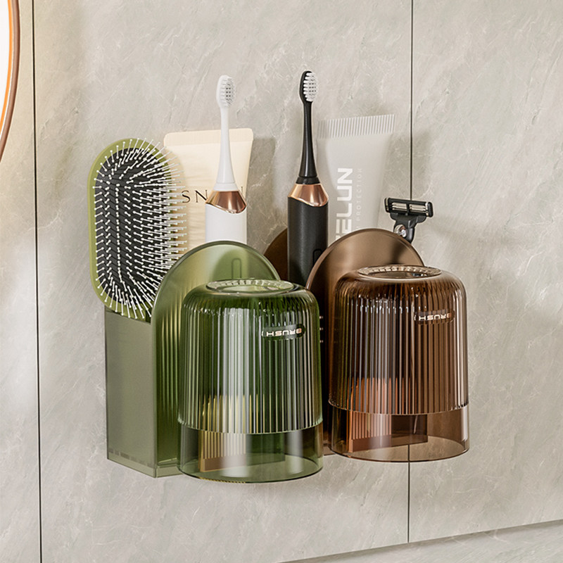 简约漱口杯刷牙杯挂墙式家用洗漱杯套装牙刷收纳盒牙缸情侣牙刷杯,家庭/个人清洁工具,洗漱杯,淘宝优惠券,粉丝福利购,淘宝优惠卷