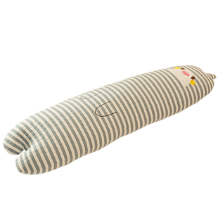 A类婴儿棉三层纱长条抱枕女生睡觉孕妇床上夹腿侧睡枕头儿童靠垫