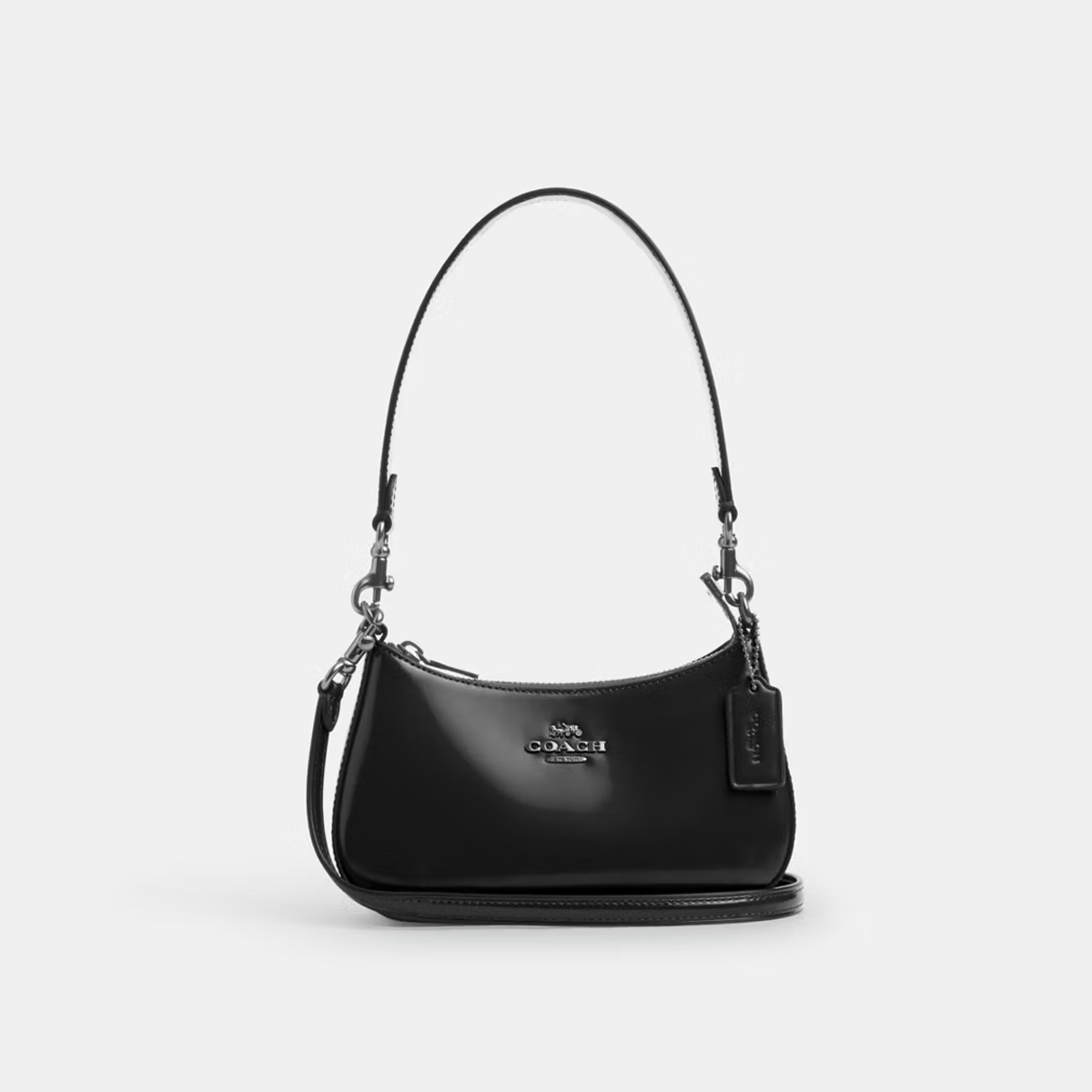 COACH/蔻驰官方 奥莱款Teri 20女士小号皮质单肩斜挎手提包CW310