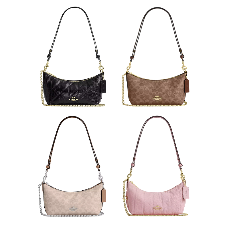 COACH/蔻驰官方 奥莱女单肩斜挎包