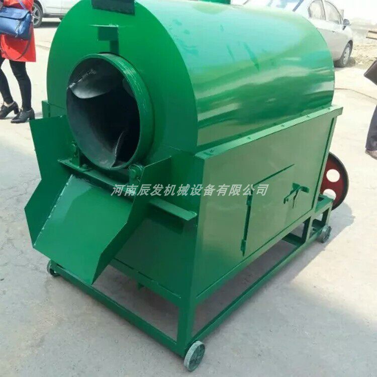 商用多功能电加热瓜子翻炒机 小型燃气滚筒炒料锅 油坊菜籽炒货机