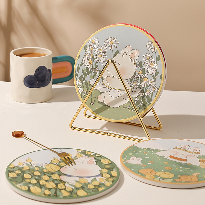 陶瓷锅垫碗垫盘垫桌子上的隔热垫