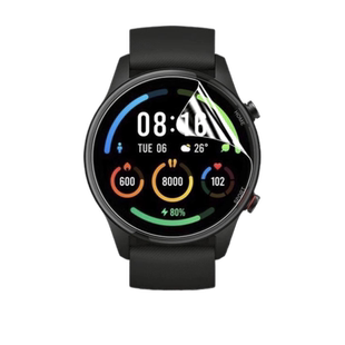 凸曲平面手表屏幕镜面保护贴膜直径15-49mm通用圆形水凝软膜适用于DIFELON宾格聚利时天梭博曼尼等防刮全覆盖