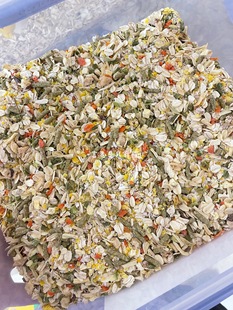 富贵去毛球护理麦片 拌饭仓鼠金丝熊花枝鼠通心粉主粮拌饭