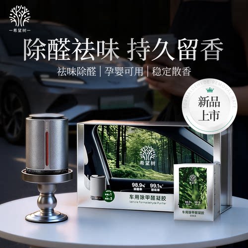 希望树车载除醛凝胶新车除甲醛除味D