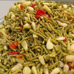 湖北特产酸豆角豇豆开胃泡菜香辣脆嫩农村自家腌制咸菜荞头酸萝卜