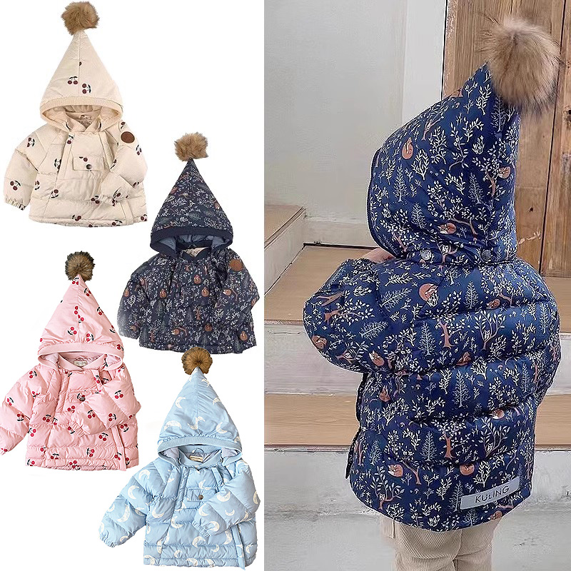 秋冬外套kuling儿童羽绒外套风衣