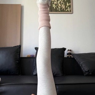 秋冬加绒白色连裤 袜保暖显瘦米白色丝袜 袜女外穿加厚燕麦色打底裤