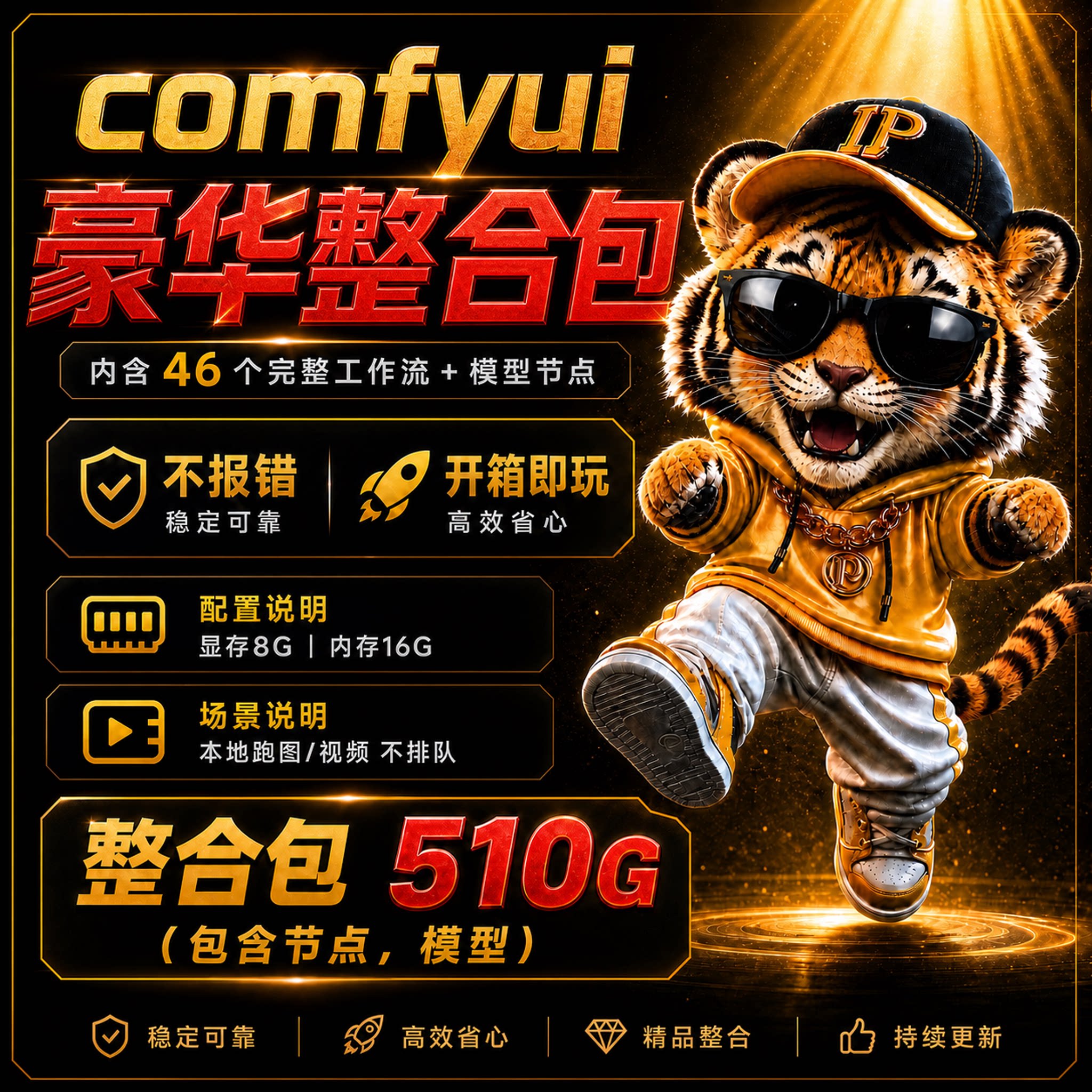 comfyui工作流远程部署模型节点
