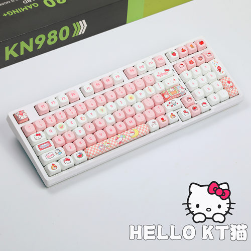 98键无线三模动漫主题机械键盘