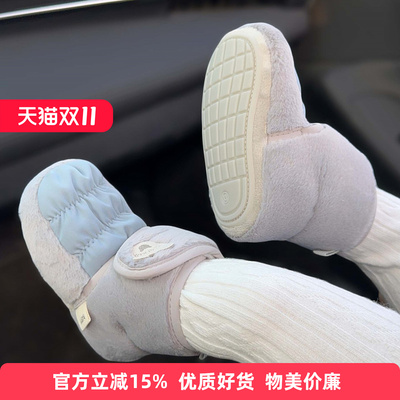婴儿鞋秋冬季男女宝加绒高