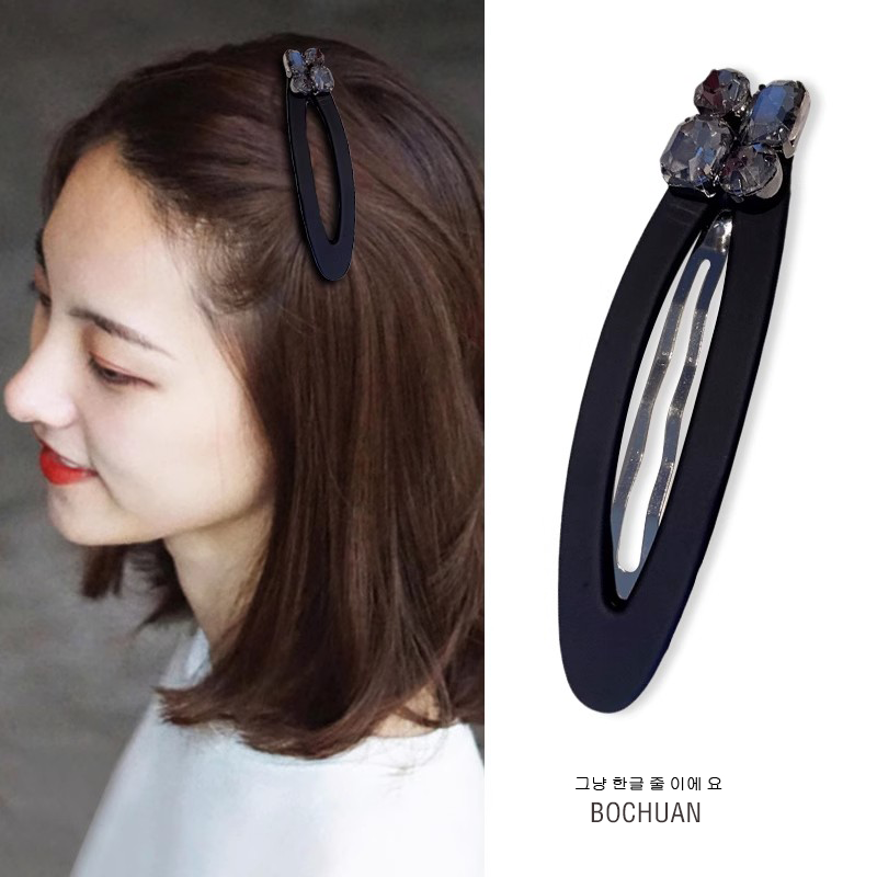 质感侧边刘海夹碎发夹后脑勺