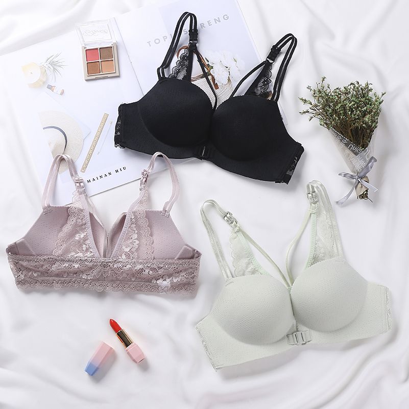 美背内衣女夏季小胸聚拢