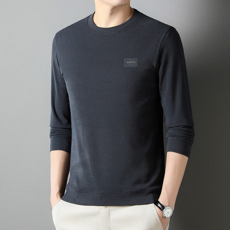 春季新款男士卫衣圆领大码长袖t恤潮流帅气宽松免烫上衣打底衫男,男装,T恤,淘宝优惠券,粉丝福利购,淘宝优惠卷