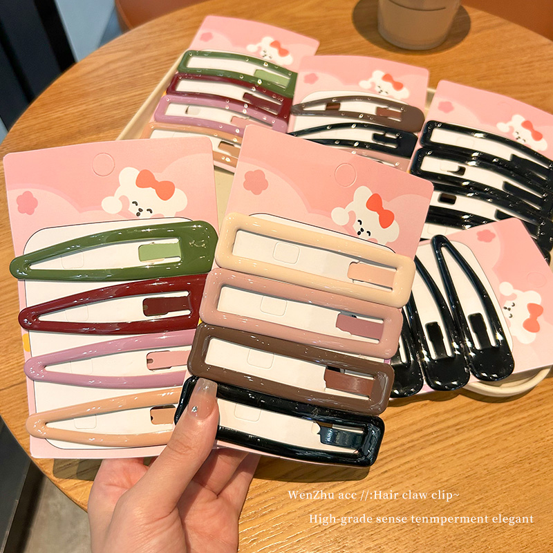 发夹日韩简约高级碎发夹